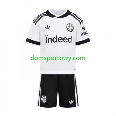 Koszulka Eintracht Frankfurt Dziecięcy Wyjazdowe Koszulki Piłkarskie 2026-2027 Krótki Rękaw
